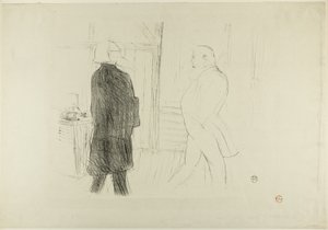 Antoine und Gémier, in Une Faillite von Henri de Toulouse Lautrec
