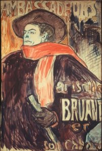 Aristide Bruant bei den Ambassadeurs