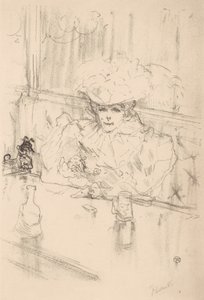In der Brasserie Hanneton, 1898 von Henri de Toulouse Lautrec