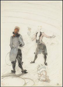 Im Zirkus: Der Hundetrainer, 1899 von Henri de Toulouse Lautrec