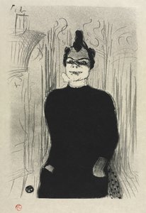An der Gaieté Rochechouart: Nicolle von Henri de Toulouse Lautrec