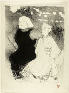 Im Moulin Rouge: die französisch-russische Allianz von Henri de Toulouse Lautrec