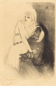 Sarah Bernhardt in Phedre von Henri de Toulouse Lautrec