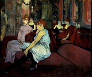 Im Salon der Rue des Moulins