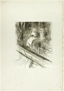 Baron Moïse, die Kiste, aus Au Pied du Sinaï von Henri de Toulouse Lautrec
