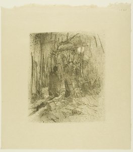 Busk-Friedhof, aus Au Pied du Sinaï von Henri de Toulouse Lautrec