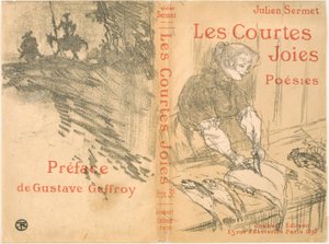 Umschlag für Les Courtes Joies von Henri de Toulouse Lautrec