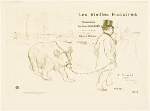 Umschlag und Frontispiz zu Les Vieilles Histoires