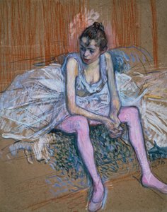 Tänzerin mit rosa Strümpfen, 1890