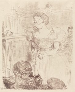 Di Ti Fellow - Engländer im Café-Konzert von Henri de Toulouse Lautrec