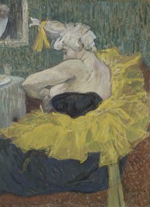Die Clownesse Cha-U-Kao, 1895 von Henri de Toulouse Lautrec