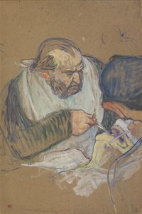 Dr. Péan bei der Operation, 1891-92