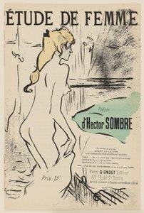 Studie einer Frau von Henri de Toulouse Lautrec