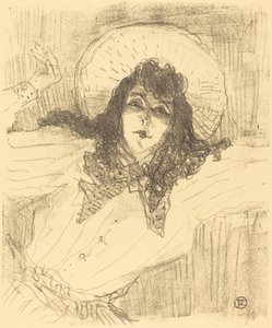 Eva Lavallière, 1896 von Henri de Toulouse Lautrec