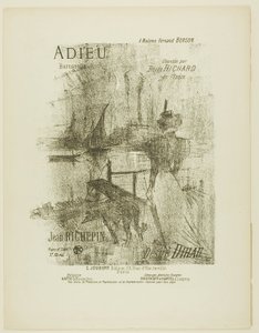 Abschied, aus Mélodies de Désiré Dihau von Henri de Toulouse Lautrec