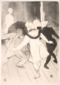Folies Bergère. Die Schamhaftigkeit von Monsieur Prudhomme von Henri de Toulouse Lautrec