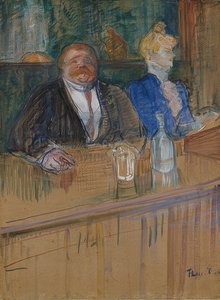 Im Café: Der Patron und die bleichsüchtige Kassiererin