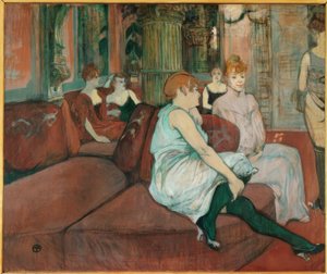 Im Salon der Rue des Moulins