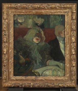 In einem privaten Speisezimmer (Im Rat Mort), um 1899