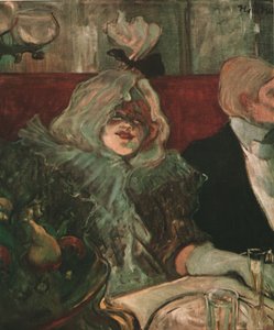 In einem privaten Speiseraum im Rat Mort von Henri de Toulouse Lautrec