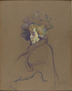 Jane Avril von Henri de Toulouse Lautrec