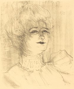Jeanne Hading, 1896 von Henri de Toulouse Lautrec