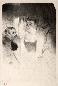 Judic in der Loge, 1894