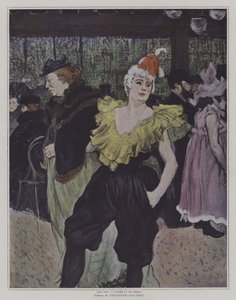 Die Clownesse Cha-U-Kao im Moulin Rouge von Henri de Toulouse Lautrec