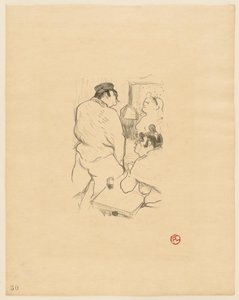 Der Schrecken von Grenelle von Henri de Toulouse Lautrec
