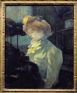 Die Modistin von Henri de Toulouse Lautrec