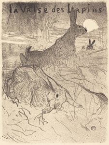 Der Walzer der Kaninchen von Henri de Toulouse Lautrec