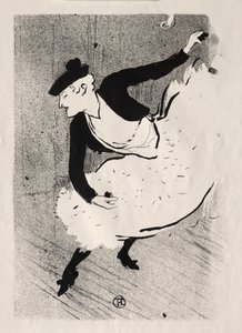 Le Café-concert: Edmée Lescot, 1893 von Henri de Toulouse Lautrec