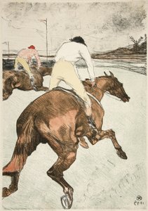 Der Jockey – Pferderennen, veröffentlicht 1899