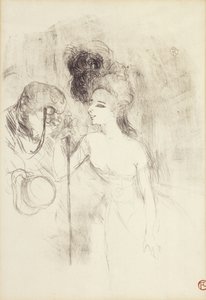 Das Theater verlassen, 1896