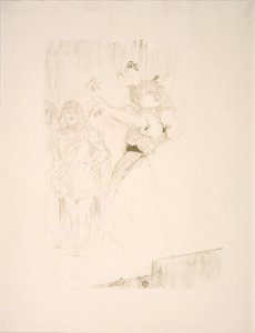 Lender tanzt den Bolero-Schritt, in Chilpéric