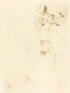 Lender von vorne in "Chilperic" (Lender de face dans "Chilpéric")