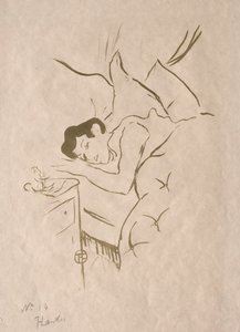 Die alten Geschichten: Dein Mund von Henri de Toulouse Lautrec