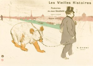Les Vielles Histoires (Umschlag/Titelblatt) von Henri de Toulouse Lautrec
