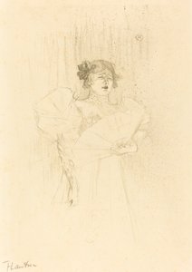 Luce Myres von vorne, Luce Myrès, de face, 1895 von Henri de Toulouse Lautrec