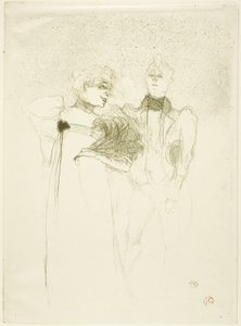 Mademoiselle Lender in Madam Satan von Henri de Toulouse Lautrec