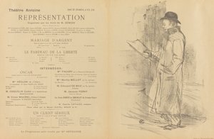 Silberhochzeit; Die Last der Freiheit; Ein ernster Kunde [recto]