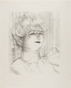 Marie-Louise Marsy, aus Treize Lithographies von Henri de Toulouse Lautrec