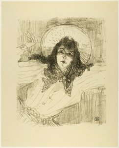 May Belfort, aus Treize Lithographies von Henri de Toulouse Lautrec