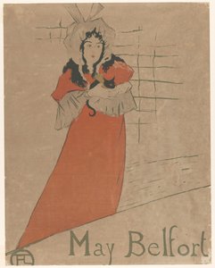 May Belfort mit einer Katze in ihren Armen