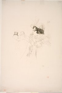 Miss May Belfort in der Irish American Bar, Rue Royale von Henri de Toulouse Lautrec