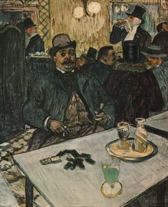 Monsieur Boileau im Café von Henri de Toulouse Lautrec