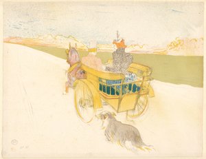 Landausflug von Henri de Toulouse Lautrec