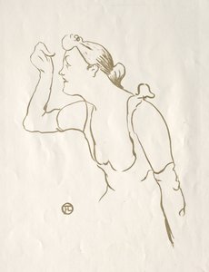 Paula Brébion von Henri de Toulouse Lautrec