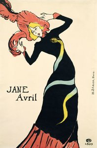 Plakat für Jane Avril, 1899