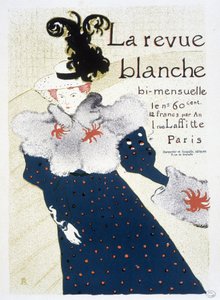 Plakat für La Revue blanche von Henri de Toulouse-Lautrec, 1895